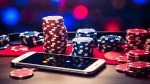 Layar permainan sportsbook dengan grafik taruhan